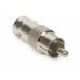 AM-RCA male to BNC female connector (RCA_M-BNC_F)